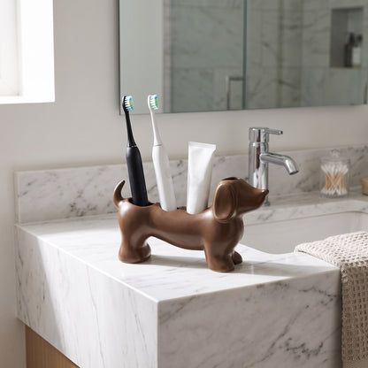 Puppy Bathroom Vanity Organizer