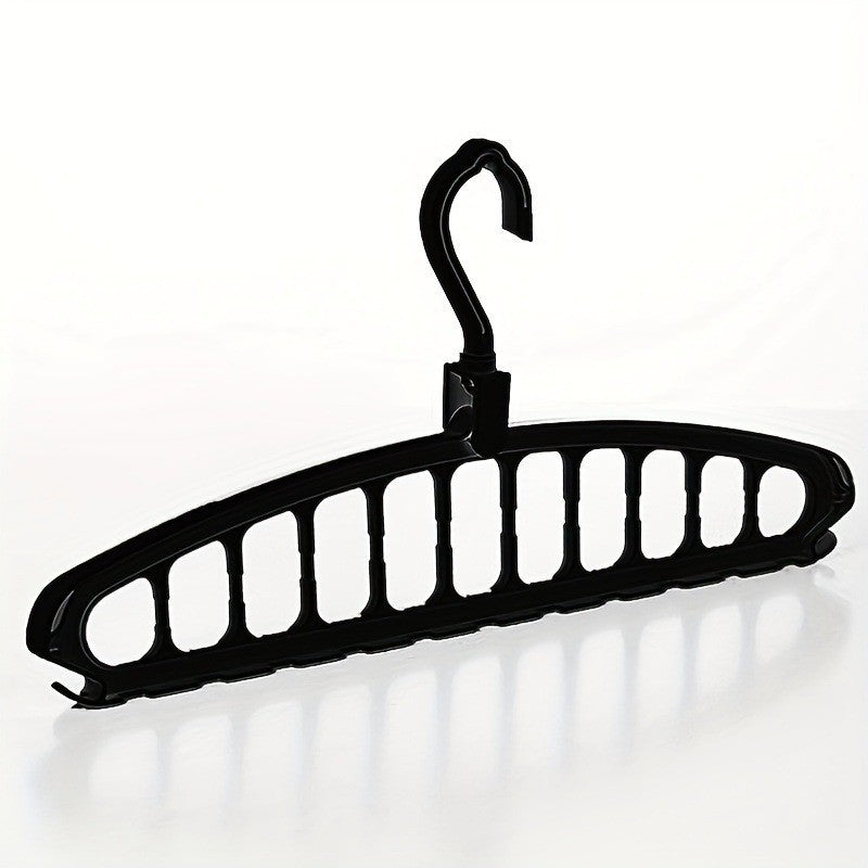 360° Rotating 11-Hook Folding Clothes Hanger