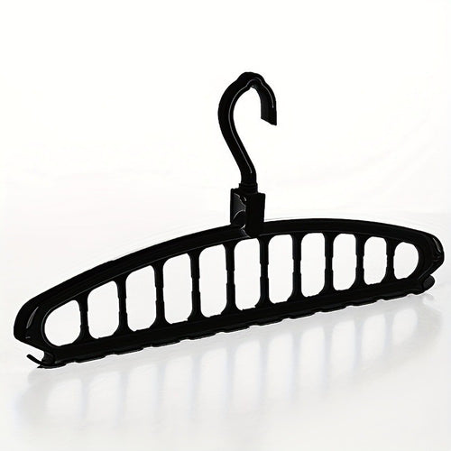 360° Rotating 11-Hook Folding Clothes Hanger