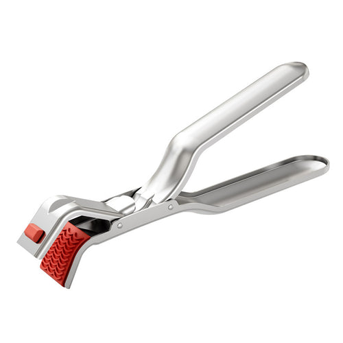 Stainless Steel Anti-Scald Bowl Gripper with Non-Slip Silicone Tips