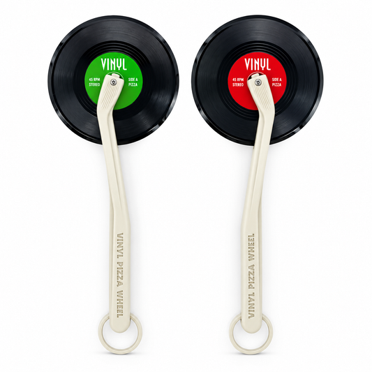 Retro Vinyl Record Pizza Cutter