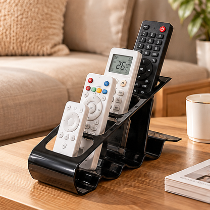 4-Slot Desktop Remote Control Organizer